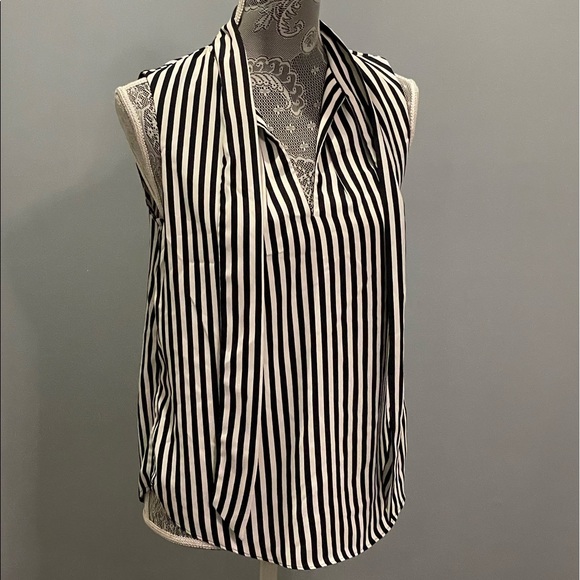 Striped Shell/Blouse - Picture 2 of 4
